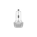Energizer Ultimate - USB-C & USB-A 38W PD + QC3.0 car charger (White / Silver)