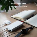 Green Cell PowerPlay20s - Power Bank 20000 mAh with USB-A QuickCharge 3.0 fast charging and 2x USB-C Power Delivery 22.5W (white