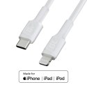 Green Cell PowerStream - USB-C - Lightning cable 100 cm Power Delivery cable Apple MFi certified (white)