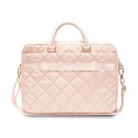 Guess Quilted 4G Computer Bag - Laptop bag 15" / 16" (pink)