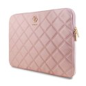 Guess Quilted 4G Sleeve - Notebook Case 15" / 16" (pink)