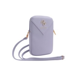 Guess Zip Triangle 4G - Phone bag (purple)