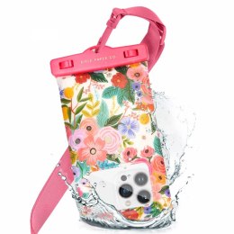 Rifle Paper Waterproof Floating Pouch - Waterproof case for smartphones up to 6.7