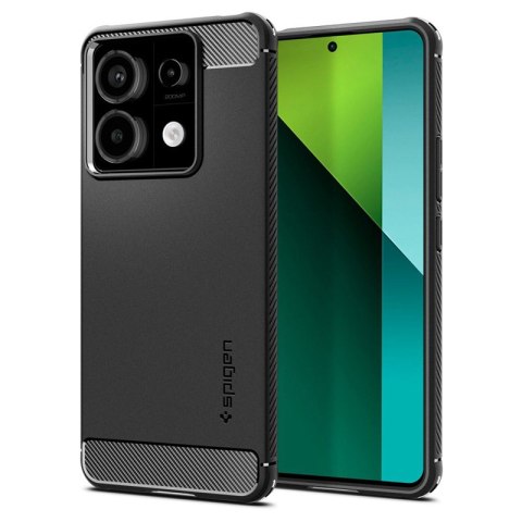 Spigen Rugged Armor - Case for Xiaomi Redmi Note 13 Pro 5G/POCO X6 5G (Matte Black)