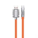 WEKOME WDC-186 Wingle Series - USB-A to USB-C Fast Charging Connection Cable 1 m (Orange)