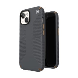 Speck Presidio2 Grip - Case for iPhone 15 / iPhone 14 / iPhone 13 (Charcoal Grey / Cool Bronze / White)