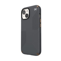 Speck Presidio2 Grip - Case for iPhone 15 / iPhone 14 / iPhone 13 (Charcoal Grey / Cool Bronze / White)