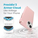 Speck Presidio2 Pro Magsafe - Case for iPhone 15 / iPhone 14 / iPhone 13 (Dahlia Pink / Rose Copper / White)