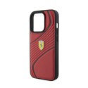 Ferrari Twist Metal Logo - Case for iPhone 15 Pro (Red)