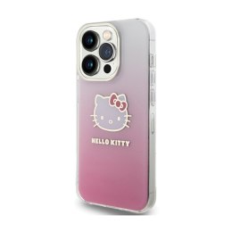 Hello Kitty IML Gradient Electrop Kitty Head - iPhone 15 Pro Max Case (pink)