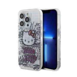 Hello Kitty IML Kitty On Bricks Graffiti - iPhone 14 Pro Case (white)