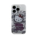 Hello Kitty IML Kitty On Bricks Graffiti - iPhone 14 Pro Case (white)