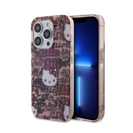 Hello Kitty IML Tags Graffiti - iPhone 13 Pro Max case (pink)