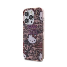 Hello Kitty IML Tags Graffiti - iPhone 13 Pro Max case (pink)