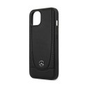 Mercedes Leather Urban Line - Case for iPhone 15 Plus (Black)