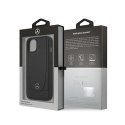 Mercedes Leather Urban Line - Case for iPhone 15 Plus (Black)