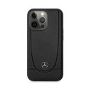 Mercedes Leather Urban Line - Case for iPhone 15 Pro (black)