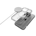 STM Reawaken Ripple MagSafe - Anti-stress case for iPhone 15 Pro Max (Clear)