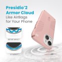 Speck Presidio2 Grip ClickLock & MagSafe - Case for iPhone 15 / iPhone 14 / iPhone 13 (Dahlia Pink/Rose Copper)