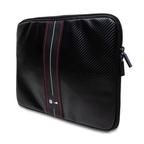 BMW Carbon Red Stripes Sleeve - Case for a 15" / 16" notebook (black)