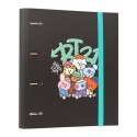 BT21 - A4 binder from the Street Mood collection (4 rings, elastic band)