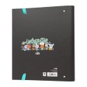 BT21 - A4 binder from the Street Mood collection (4 rings, elastic band)