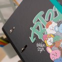 BT21 - A4 binder from the Street Mood collection (4 rings, elastic band)