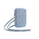 Guess Zip GCube Bottom Stripe - Phone bag (blue)