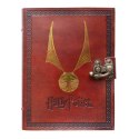 Harry Potter - Leather notepad 13.5x18 cm (Brown)