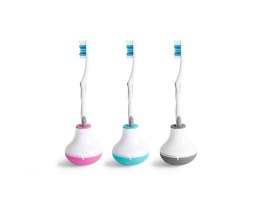 Quirky Bobble Brush - Timer for tooth brushing with handle (Blue)