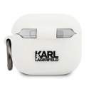 Karl Lagerfeld Choupette 3D - Case for Apple Airpods 3 (White)