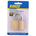 Kinzo - 50 mm brass padlock with three keys