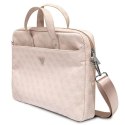 Guess Saffiano 4G Triangle Logo Computer Bag - Notebook bag 15 "/ 16" (Pink)