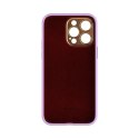Moshi Napa Midnight - Leather case for iPhone 14 Pro Max (Lavender Purple)