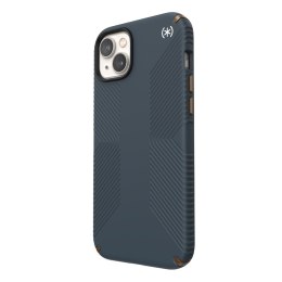 Presidio2 Grip - Case for iPhone 15 Plus / 14 Plus with MICROBAN coating (Charcoal / Cool Bronze / Slate)