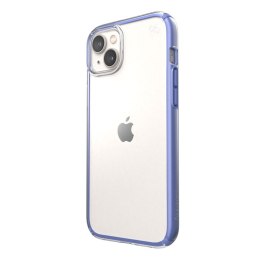 Speck Presidio Perfect-Clear with Impact Geometry - Case for iPhone 15 Plus/ 14 Plus with MICROBAN coating (Clear / Grounded Pur