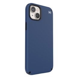 Speck Presidio2 Pro - Case for iPhone 15 Plus / 14 Plus with MICROBAN coating (Coastal Blue / Black / White)