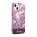 Guess Porcelain Collection - Case for iPhone 14 Plus (Fuchsia)