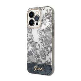 Guess Porcelain Collection - Case for iPhone 14 Pro (Grey)