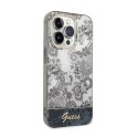 Guess Porcelain Collection - Case for iPhone 14 Pro (Grey)