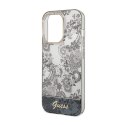 Guess Porcelain Collection - Case for iPhone 14 Pro (Grey)