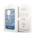 Guess Porcelain Collection - Case for iPhone 14 Pro Max (Blue)