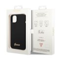 Guess Silicone Vintage - Case for iPhone 14 Plus (black)