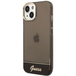 Guess Translucent - Case for iPhone 14 Plus (Black)