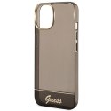 Guess Translucent - Case for iPhone 14 Plus (Black)