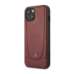 Mercedes Leather Urban Line - Case for iPhone 14 Plus (Red)