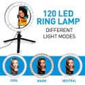 Grundig - Ring lamp for photos, selfies, make up