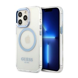 Guess Metal Outline MagSafe - Case for iPhone 13 Pro (Clear)