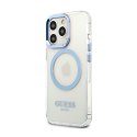 Guess Metal Outline MagSafe - Case for iPhone 13 Pro (Clear)