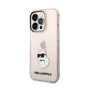 Karl Lagerfeld IML NFT Choupette - Case for iPhone 14 Pro Max (Pink)